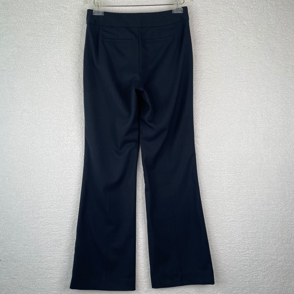 Banana Republic Jackson Fit Navy Blue Dress Pants Womens 0 Bootcut Mid Rise Work - Picture 4 of 13